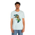 Stained Glass Velociraptor - Short Sleeve Tee
